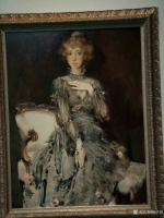 艺术家杨洪顺收藏:乌克兰人民艺术家米顾依达老师优雅的艺术深圳雅昌艺术馆展出，作【图1】