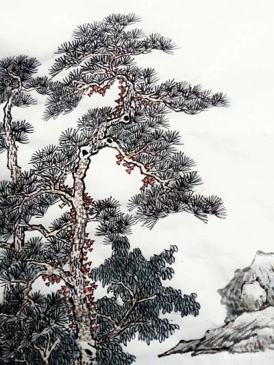 高勇利日记-国画《臨沈周筆意》
25*70cm
軟片未裝裱
高勇利【图3】