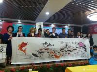 艺术家高文清日记:2018年3月15日下午1点半，在北京中海国际港圣德康集团，【图0】