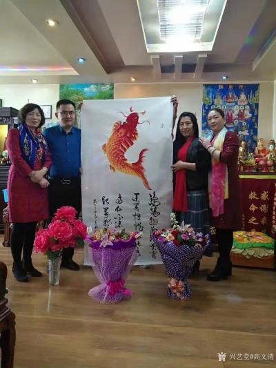 高文清日记-2018年3月15日下午1点半，在北京中海国际港圣德康集团，开始录制CCTV<<【图4】