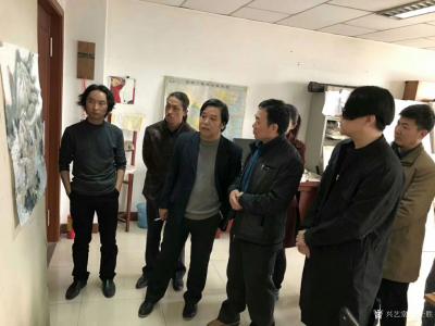 安士胜生活-西青区首期书画骨干创研班今天在西青文化中心正式开课了，将常态化对西青书画骨干进行【图6】