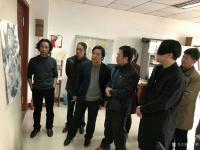 艺术家安士胜生活:西青区首期书画骨干创研班今天在西青文化中心正式开课了，将常态【图5】