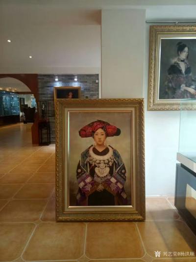 杨洪顺日记-（苗族女神油画系列二）前段时间回贵州老家，一位州里的领导说，画家，你画了这么多苗【图3】