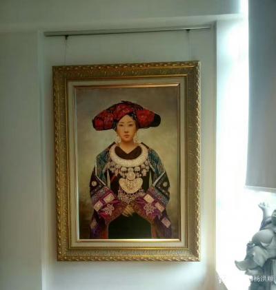 杨洪顺日记-（苗族女神油画系列二）前段时间回贵州老家，一位州里的领导说，画家，你画了这么多苗【图4】