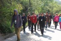 艺术家陈刚生活:徐州文友九华山文化之旅，留影。谢谢书画，诗词，音乐，企业和新【图2】