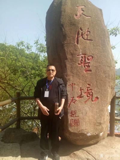 陈刚生活-徐州文友九华山文化之旅，留影。谢谢书画，诗词，音乐，企业和新闻界朋友一路同行。【图5】