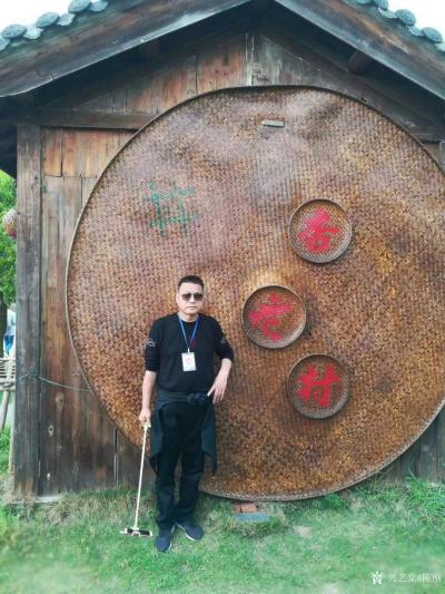 陈刚生活-徐州文友九华山文化之旅，留影。谢谢书画，诗词，音乐，企业和新闻界朋友一路同行。【图9】