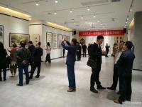 艺术家尚建国荣誉:羞溚溚的玫瑰静悄悄的开，
秦商书画在陕西天博美术馆默不作声【图1】