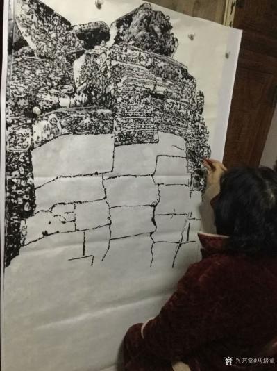 马培童日记-七，耐得住寂寞，守住黑白世界
  作画本为一件快事，然众人却无不感叹画事唯艰。【图3】