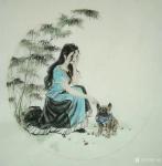 于波日志-于波国画作品《假日》【图1】