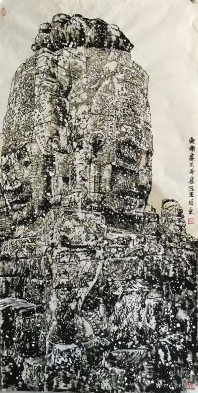 马培童日记-九，“佛法无边，佛在我心”
  柬埔寨的人民是信佛之国，吴哥石窟四面佛像，我爱【图5】