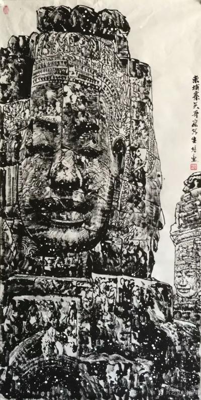 马培童日记-九，“佛法无边，佛在我心”
  柬埔寨的人民是信佛之国，吴哥石窟四面佛像，我爱【图6】