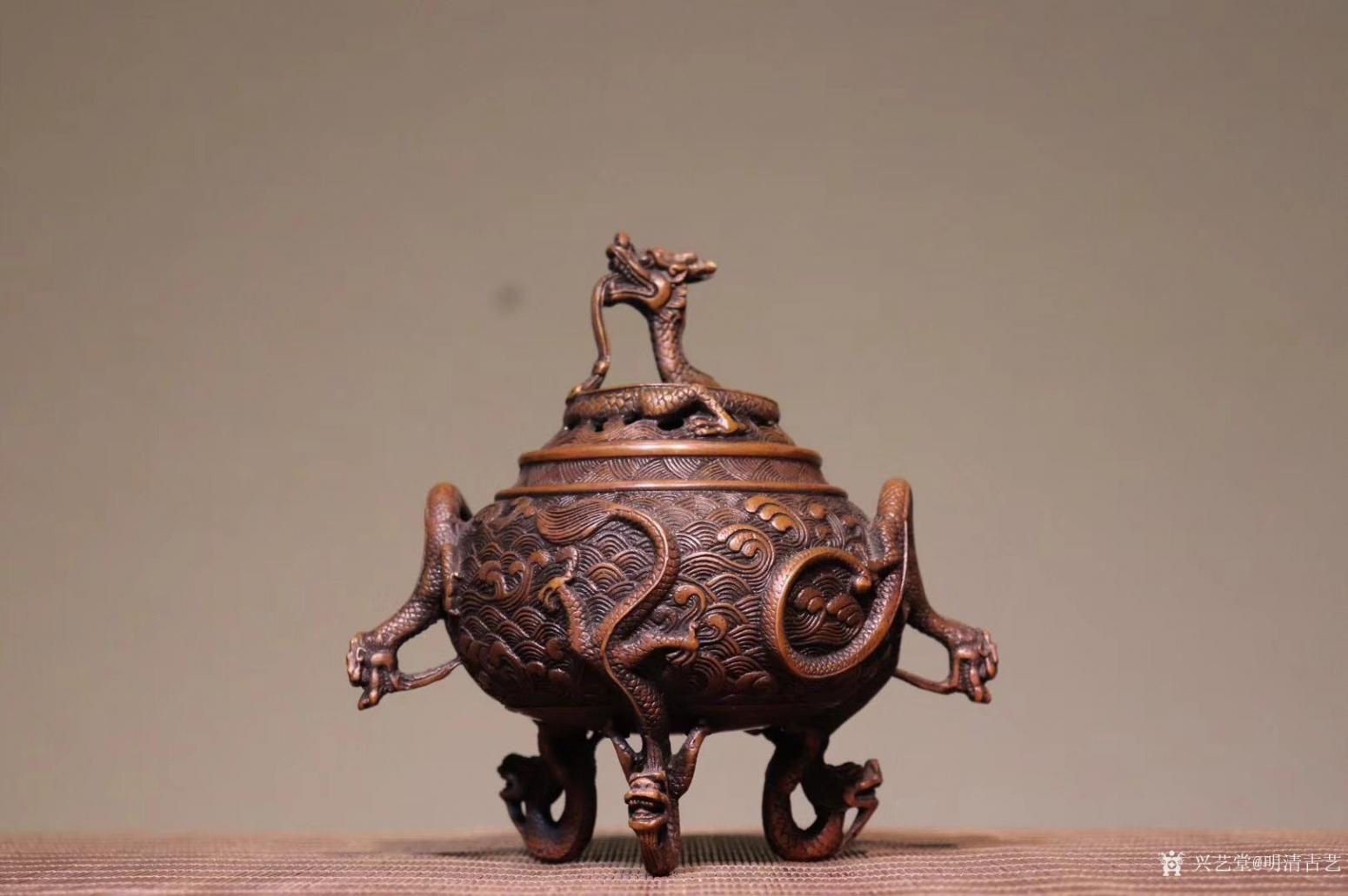 明清古艺文玩杂项作品《熏香炉》【图0】