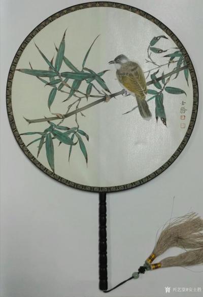 安士胜日记-把作品画的慢下来是一种艺术素养，因为创作中需要一个思考的过程
安士胜【图1】