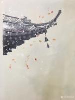 艺术家周海波日记:24气节作品创作中.... 
生命的极乐在于创造！
周海【图5】