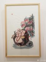 艺术家尚建国日记:古人道；“不看僧面看佛面”，海成兄与中华大自在弥勒佛结缘，还【图2】