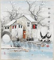 艺术家李振军日记:画廊定制最新水乡作品【图3】