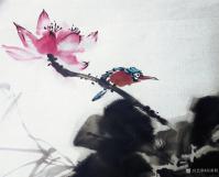 艺术家高勇利日记:国画《荷花翠鳥》
30*50CM
課徒稿
高勇利【图1】