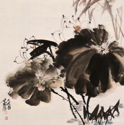 龙则霏日记-静叶（荷生）龙则霏        
编号2018-286
规格：四尺斗方
【图2】