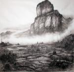 严巍日志-新原创《独峰晨晓》【图1】