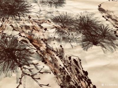 叶仲桥日记-《岭南春晖》三十米花鸟长卷已经进入最后修改阶段，中国国画大师李照东先生亲笔题字并【图5】