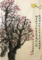 艺术家石广生日记:国画《风筝梦》
闻中兴公司芯片断供，有所感，乃作此：
凭【图0】