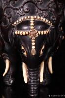 艺术家东方古玩城堡收藏:清代，小叶紫檀镶xy书房香薰炉、此件藏品取料名贵稀少，万木之【图5】