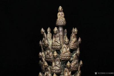 东方古玩城堡收藏-古寺收得，纯铜老镇寺至宝，万佛朝宗威震八方佛树，镇宅辟邪，重4.2公斤，高46c【图2】