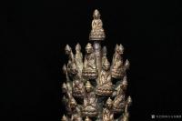 艺术家东方古玩城堡收藏:古寺收得，纯铜老镇寺至宝，万佛朝宗威震八方佛树，镇宅辟邪，重【图1】