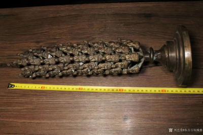 东方古玩城堡收藏-古寺收得，纯铜老镇寺至宝，万佛朝宗威震八方佛树，镇宅辟邪，重4.2公斤，高46c【图7】