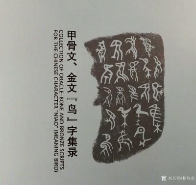 杨牧青日记-这内面有凤凰的“凤”字前期字型，不仅是“鸟”字甲骨文，有人说是风与凤的古文字是可【图1】
