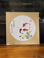 艺术家徐如茂生活:央视名嘴朱军，著名作家梅毅，古城草根画家徐如茂先生参于书香天【图5】