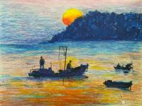 艺术家刘永铎日记:眼高了，手低了，坚持每天画画了。胆儿没了，色没了，踏出门槛观【图0】