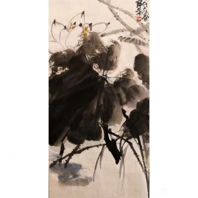 龙则霏日记-静叶（荷生）龙则霏
编号2018-294
规格：小品
未装裱裱【图1】