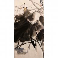 艺术家龙则霏日记:静叶（荷生）龙则霏
编号2018-294
规格：小品
【图0】