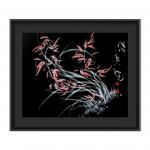 周牧天日志-周牧天国画兰花【图3】