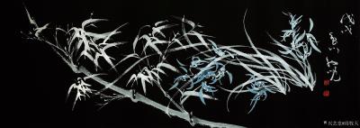 周牧天日记-周牧天国画兰花【图9】