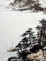 艺术家高勇利日记:国画《江晚停舟》
四呎三開
69*45cm
高勇利【图1】