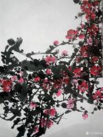 艺术家高翔日记:天地寂寥山雨歇  几生修得到梅花
高翔国画作品【图0】