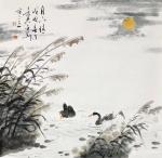 曹金华日志-曹金华国画作品，69×69cm【图2】