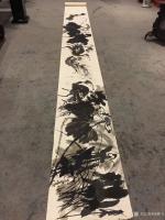 艺术家周鹏飞日记:今天完成《荷趣图》
我爱大写意、壮哉雄天齐。
呼山啸海时【图0】