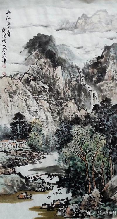 高勇利日记-国画《山水清音》
38*68cm
軟片未裝裱
高勇利作品【图1】