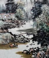 艺术家高勇利日记:国画《山水清音》
38*68cm
軟片未裝裱
高勇利作【图1】