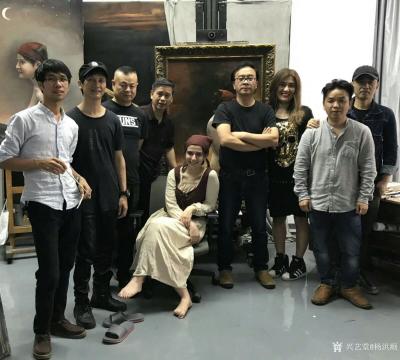 杨洪顺生活-激情凉爽的四月，很荣幸邀请到俄罗斯列宾美院美女模特，在美丽翠享中山故里中国南方油【图3】