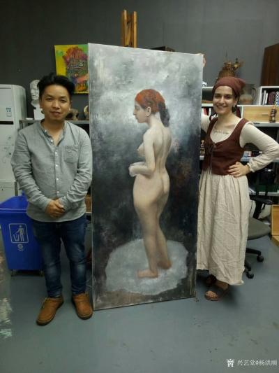 杨洪顺生活-激情凉爽的四月，很荣幸邀请到俄罗斯列宾美院美女模特，在美丽翠享中山故里中国南方油【图7】