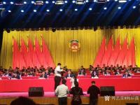 艺术家杨厚强生活:参加中国人民政治协商会议信阳市平桥区第五届委员会第二次会议，【图4】
