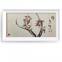 艺术家周牧天日记:周牧天国画兰花【图2】