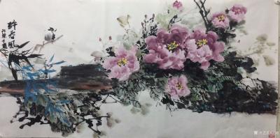 汪琼日记-近作国画花鸟《醉春风》《春意盎然》，分享以欣赏品鉴。
汪琼【图1】