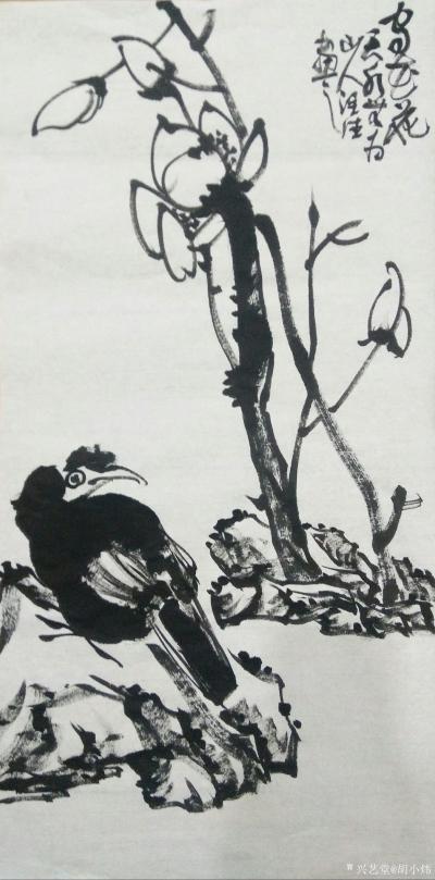 胡小炜（润德）日记-胡小炜近期书画作品
胡小炜，字润德，号无为山人。甘肃天水人。【图9】