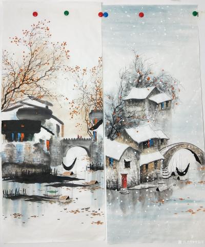 李振军日记-最新作品，水乡春夏秋冬。【图2】